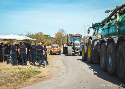 Reportage sur la vie autour des incendies de Brocéliande - été 2022